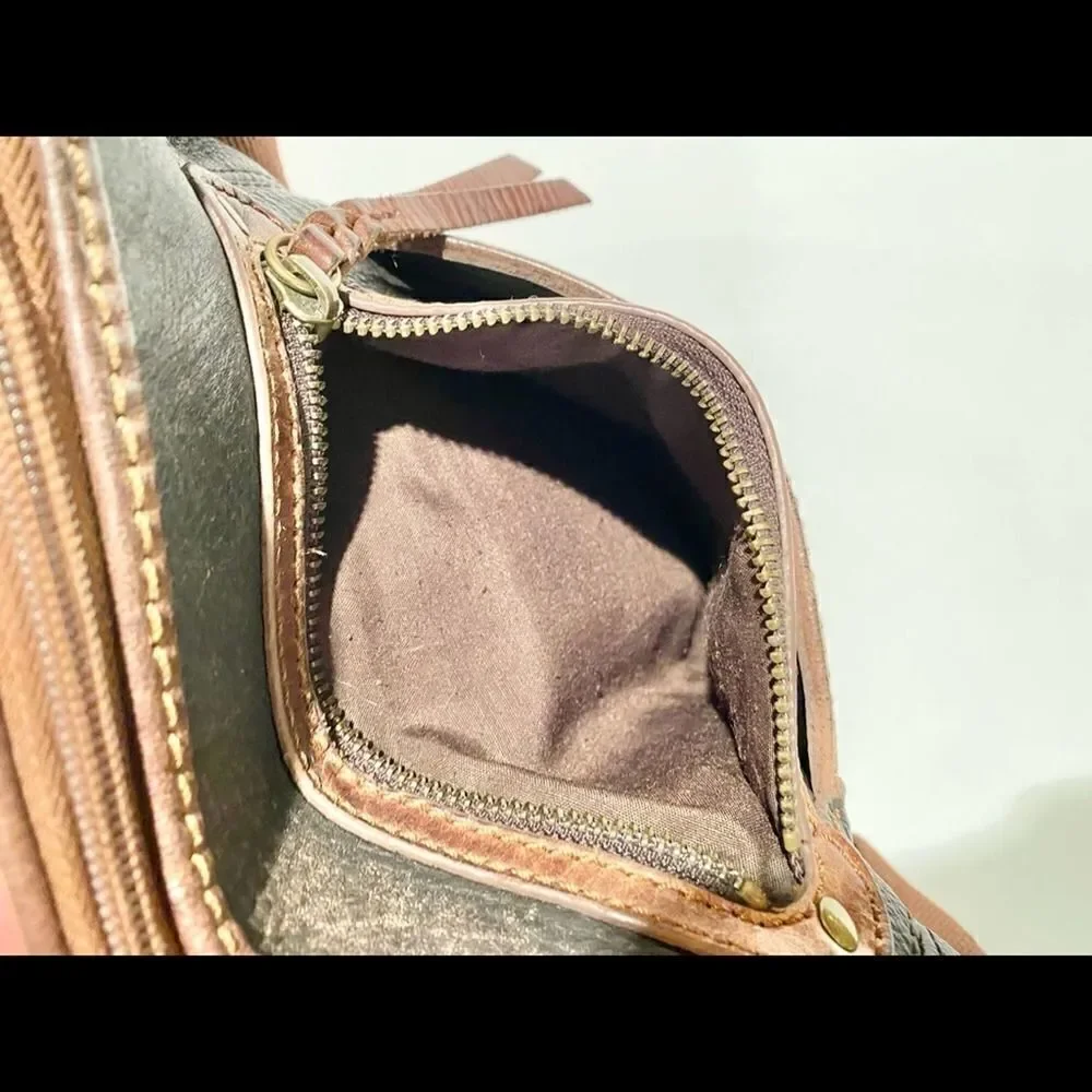 The Sak leather crossbody purse